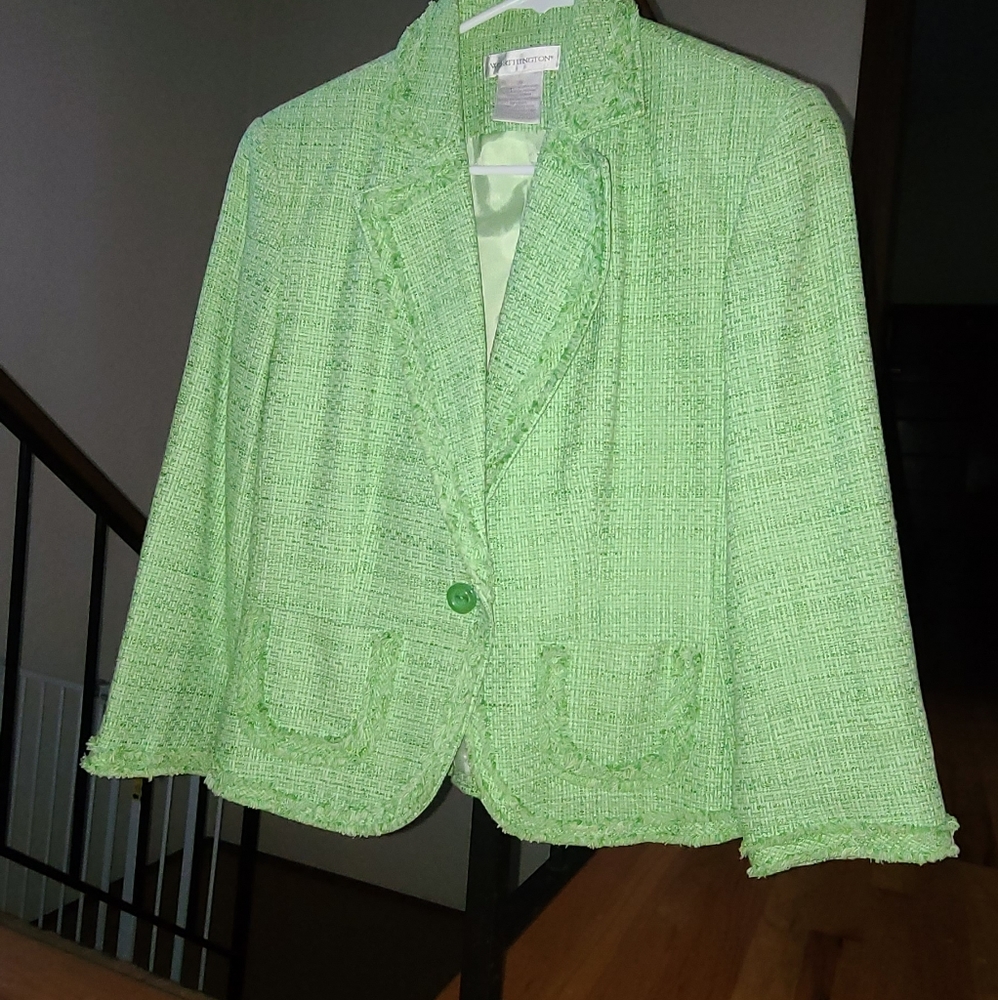 Vintage Green Suit